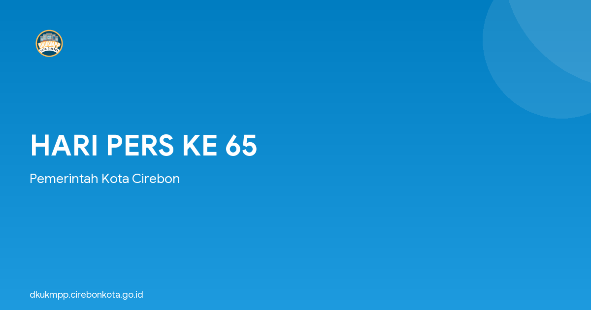 HARI PERS KE 65
