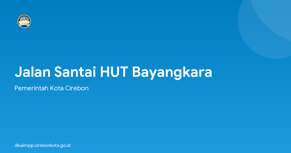 Jalan Santai HUT Bayangkara