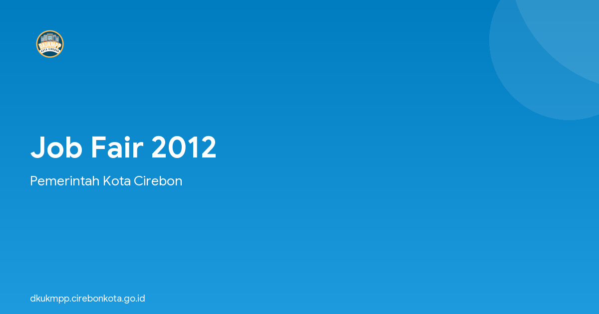 Job Fair 2012