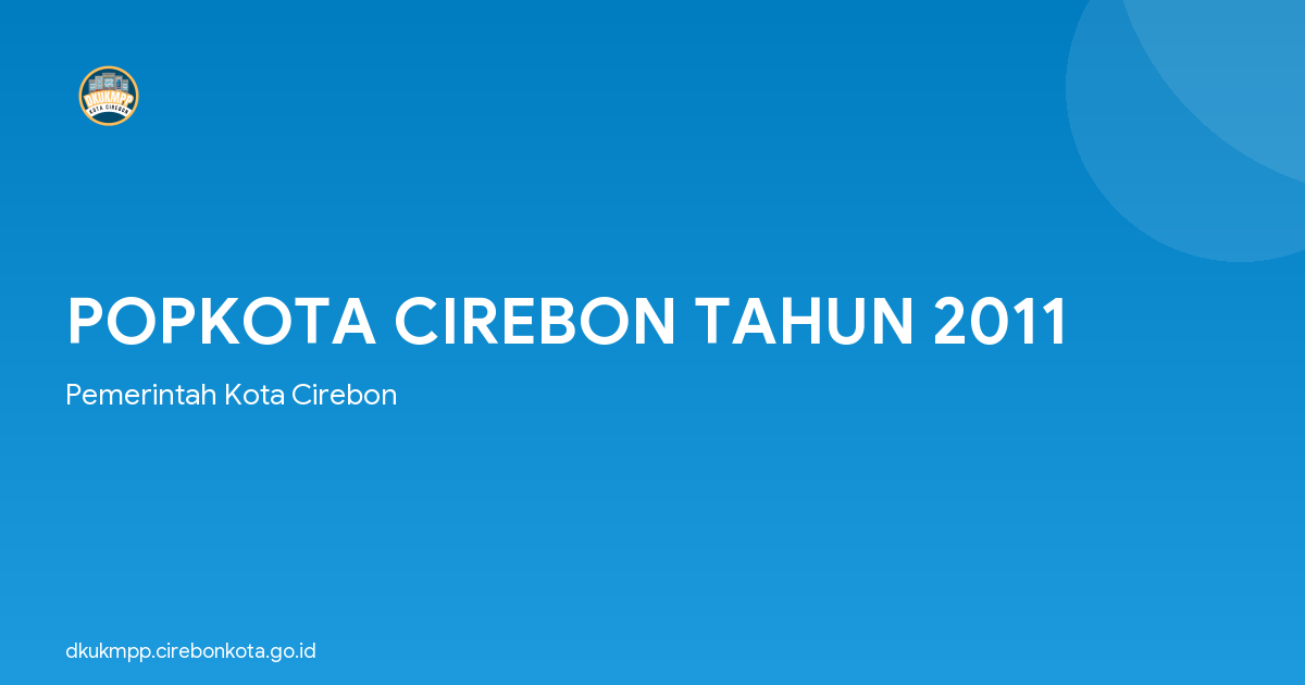 POPKOTA CIREBON TAHUN 2011