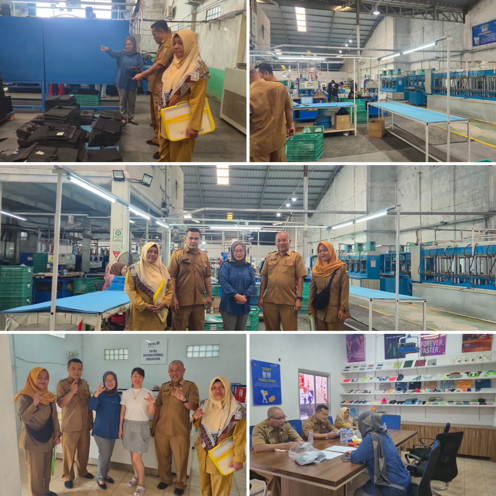 Bidang Perindustrian Melakukan Updating dan Pemantauan Kepatuhan Laporan Industri ke SIIINas di PT. Patel Internasional Indonesia