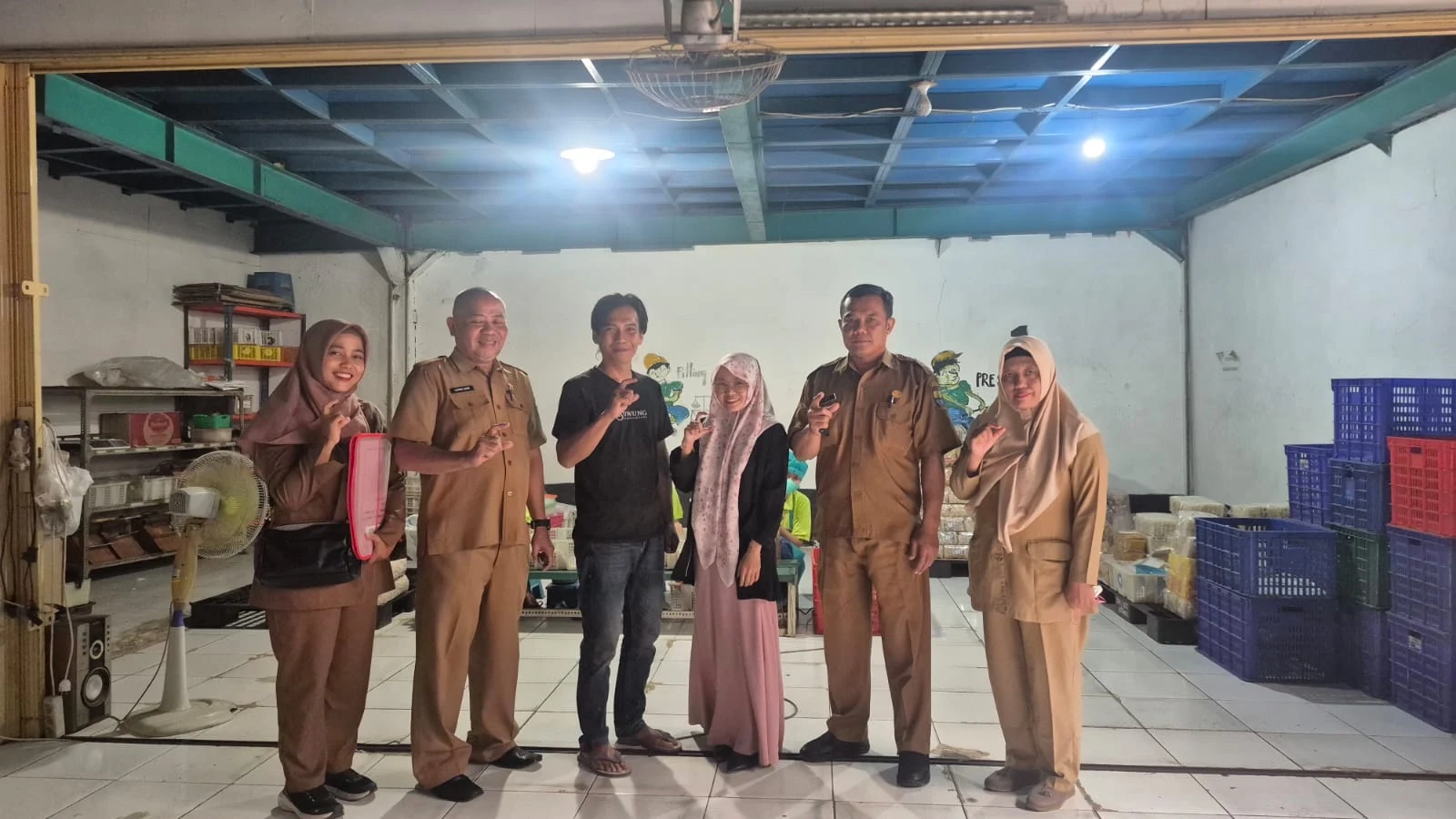 Bidang Perindustrian Laksanakan Pengawasan dan Pendampingan Registrasi SIINas di CV. NIKIMURA