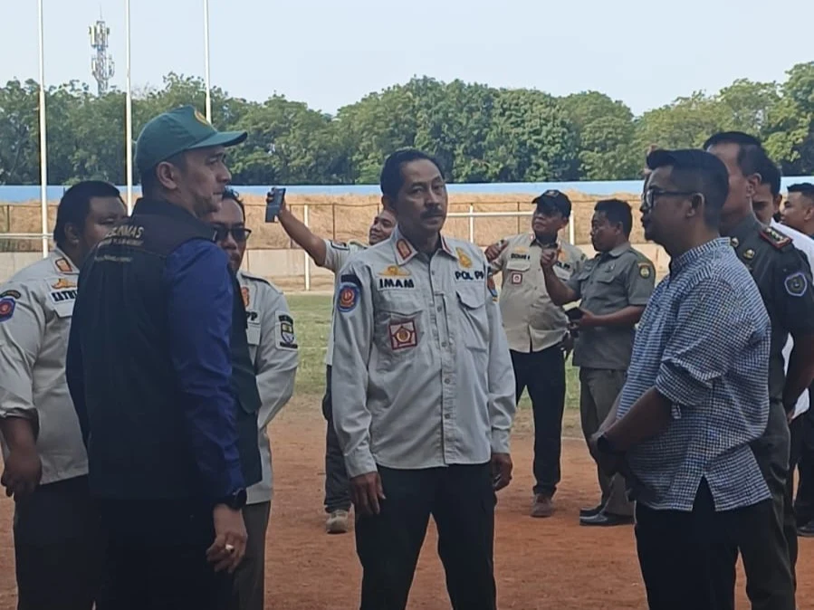 DISPORA Kota Cirebon menerima Kunjungan Survei Stadion Bima Utama Kota Cirebon dari Aslinmas dan Kajari