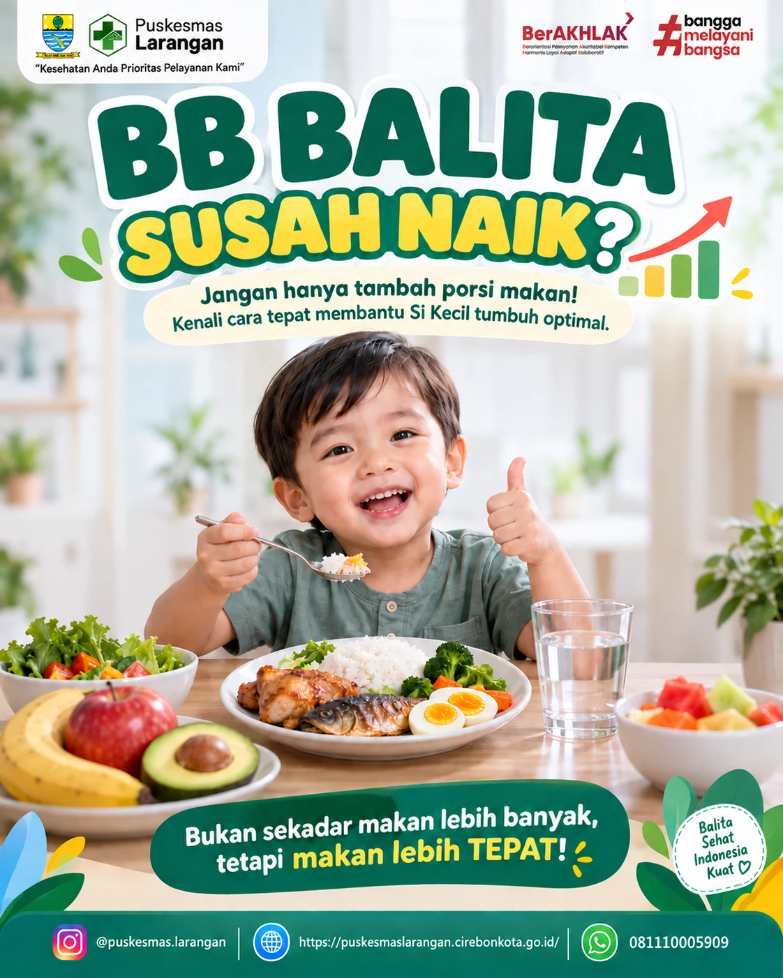 BB Balita Susah Naik Yuk, Dukung Tumbuh Kembangnya dengan Tepat